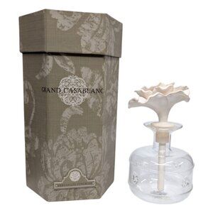 Versailles Tuberose Grand Casablanca Aroma Porcelain Diffuser White Rose Zodax